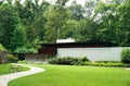 Frank Lloyd Wright designed Usonian home in Arkansas Royalty Free Stock Photo